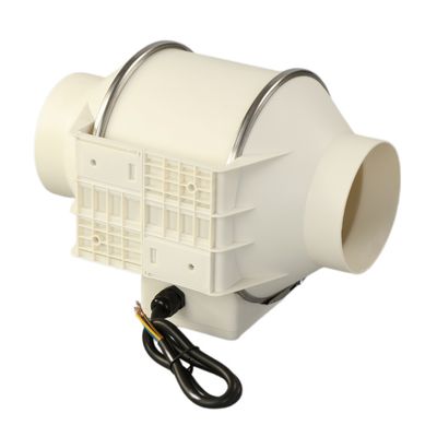 Systèmes de culture hydroponiques Hf ventilateur à extraction en ligne avec conception contrôlée en noir