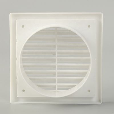 Accueil Circulation de l'air Monté sur le mur de mélange de ventilateur en ligne avec grille d'air rond en plastique ABS