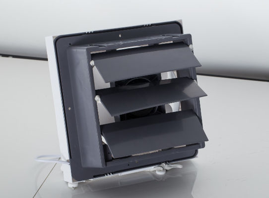 1. Support ODM 8-10 pouces 220V Cuisine de salle de bain en plastique Silent Carré Plafond monté Ventilation Ventilateur d'échappement