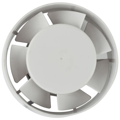 Ventilateur d'extraction d'air en ligne à flux mixte de 100 mm pour travaux de construction