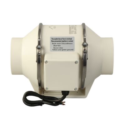 23-65 Support personnalisé OEM Fabriqué champignon de poussière 8 dans le ventilateur en ligne à flux mixte standard CE