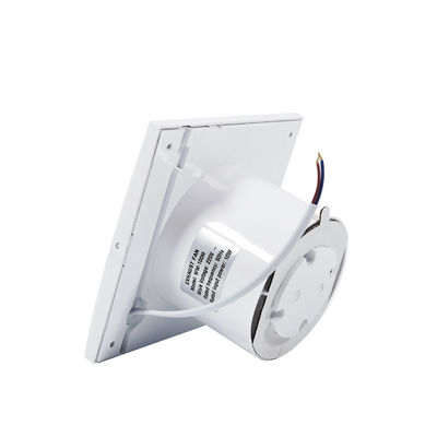 Ventilateur carré de salle de bain et de cuisine avec flux axial et conception de montage mural