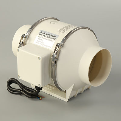 Ventilateur à flux mixte en ligne avec régulateur de vitesse variable 100 mm 240 V