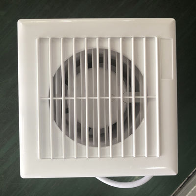 Ventilateur d'extraction de courant électrique de type carré pour ventilation montée sur fenêtre de plafond