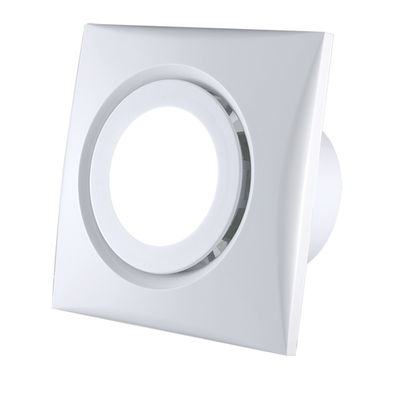 Ventilateur silencieux monté au plafond avec volet arrière et lumière pour la salle de bain