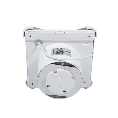 Ventilateur d'échappement à ventilation ronde monté sur le mur blanc de 4 pouces avec prise