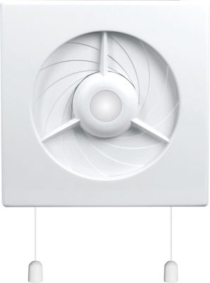 Production en série propre d'un ventilateur d'extraction d'air à paroi blanche de 150 mm avec services OEM/ODM
