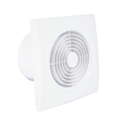 100mm 125mm 150mm Volets de salle de bain monté sur le mur Ventilation 2000 Cfm ventilateur extracteur d'air avec logo personnalisé