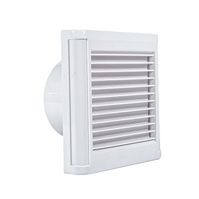 6 8 pouces fenêtre de salle de bain mur monté volet ventilateur extracteur d'air avec lame en plastique