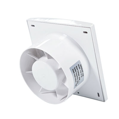 Ventilateur d'extraction d'air électrique pour fenêtre en verre silencieux ABS avec lumière LED et lame en plastique