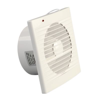 Plastique personnalisé 4 5 6 pouces ventilateur silencieux de salle de bain ventilateur d'échappement ventilateur axiale de débit d'air extracteur