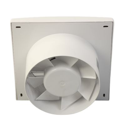Plastique personnalisé 4 5 6 pouces ventilateur silencieux de salle de bain ventilateur d'échappement ventilateur axiale de débit d'air extracteur