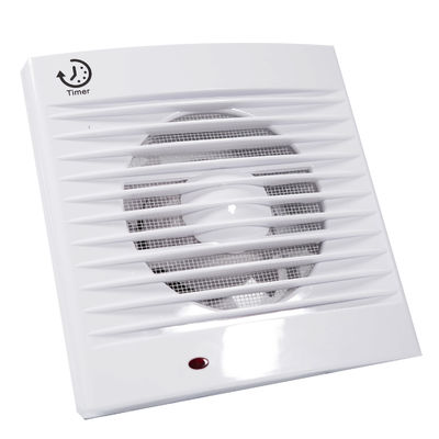 Plastique personnalisé 4 5 6 pouces ventilateur silencieux de salle de bain ventilateur d'échappement ventilateur axiale de débit d'air extracteur