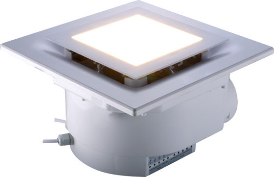 Ventilateur d'échappement de cuisine à paroi noire de 2 à 12 pouces avec éclairage et conception de flux axiale