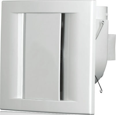 Ventilateur d'échappement de cuisine à paroi noire de 2 à 12 pouces avec éclairage et conception de flux axiale