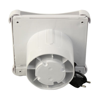 Ventilateur de ventilation ultra silencieux de salle de bain de 100 mm avec ventilateur d'échappement mural à lumière LED