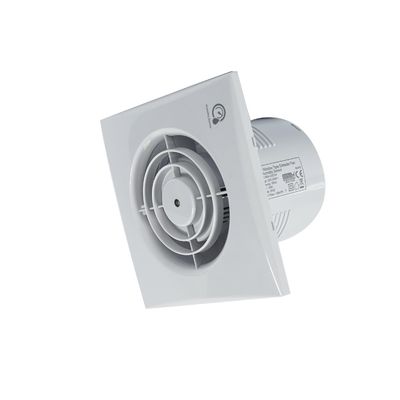 Ventilateur d'échappement en plastique de 6 pouces 100 mm 125 mm 150 mm monté sur le mur