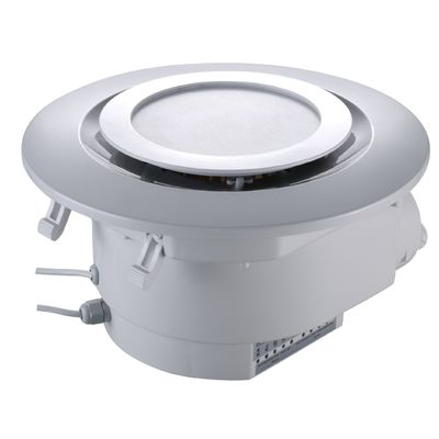 4 6 pouces basse puissance basse fréquence de bruit salle de bain ventilation avec lumière LED personnalisation ventilateur extracteur d'air avec éclairage