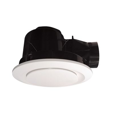 10 pouces cuisine salle de bains personnalisation Ventilation murale avec ventilateur extracteur d'air à LED