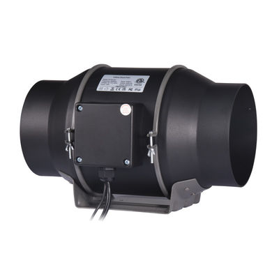 6 pouces EC 100~240V Ventilateur à conduit interne Ventilateur avec application WiFi Avec régulateur de température et d'humidité Ventilateur à conduit interne inférieur
