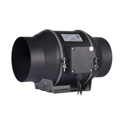 6 pouces EC 100~240V Ventilateur à conduit interne Ventilateur avec application WiFi Avec régulateur de température et d'humidité Ventilateur à conduit interne inférieur
