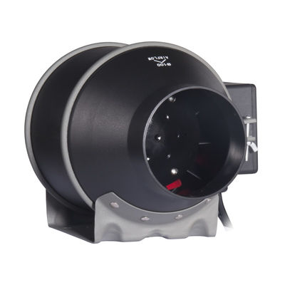 APP WIFI intelligente 4 pouces faible bruit Ventilateur de ventilation par conduit interne contrôleur programmable EC moteur Ventilateur par conduit interne