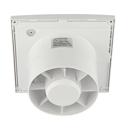 Logo personnalisé Marque 5 pouces personnalisation électrique à faible bruit Mini ventilateur d'échappement d'air de salle de bain avec capteur d'humidité