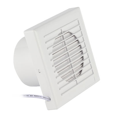 Vente en gros 6 8 pouces 220V Cuisine salle de bain en plastique Silent Carré Plafond monté ventilation Ventilateur d'échappement