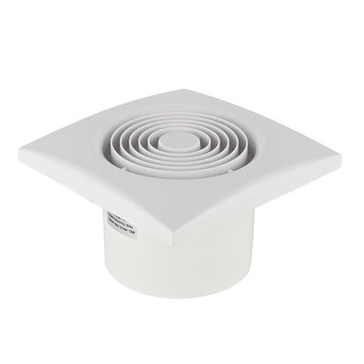 Ventilateur de salle de bains 125 mm à faible bruit Ventilateur d'échappement mural avec capteur d'humidité Ventilateur extracteur d'air