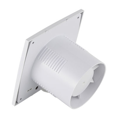Ventilateur de salle de bains monté sur le mur extracteur de l'air Températeur de débit axial Petit ventilateur d'échappement