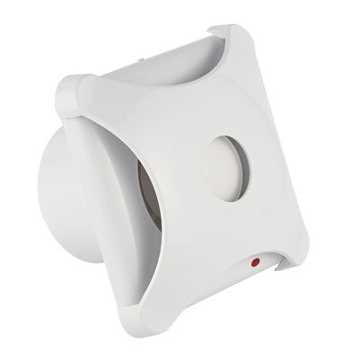 Ventilateur de salle de bain silencieux en plastique de 6 pouces en gros avec ventilateurs muraux montés à la lumière LED