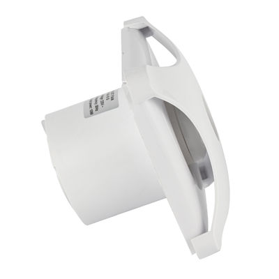 Ventilateur de salle de bain silencieux en plastique de 6 pouces en gros avec ventilateurs muraux montés à la lumière LED