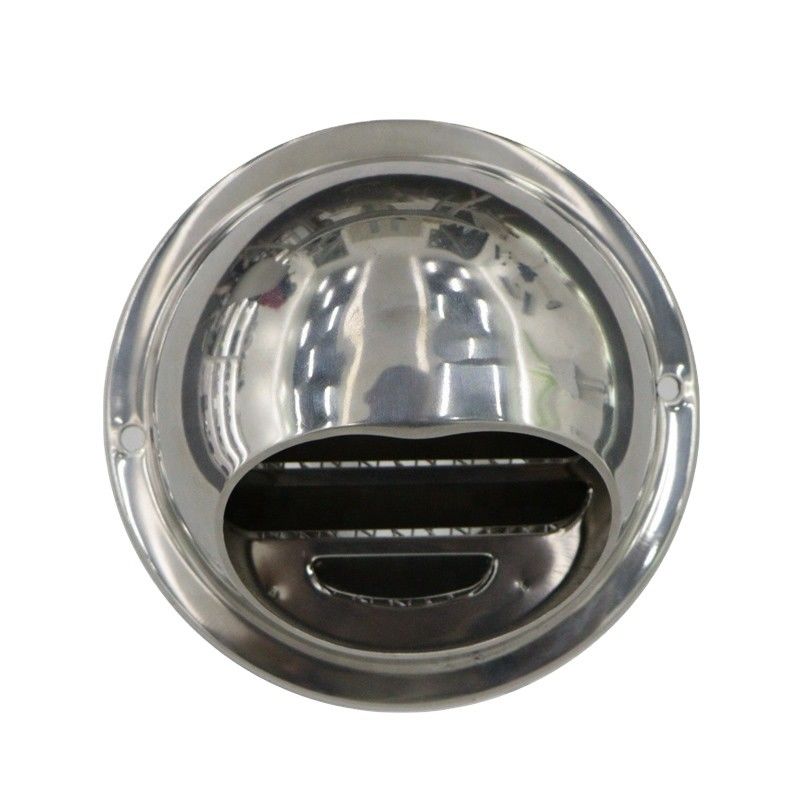 Grille carrée fixe en plastique blanc pour la ventilation