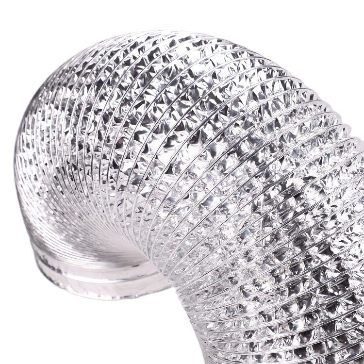 Montage en plastique 100-315 mm Certificat SAA Duct flexible semi-rigide pour la climatisation