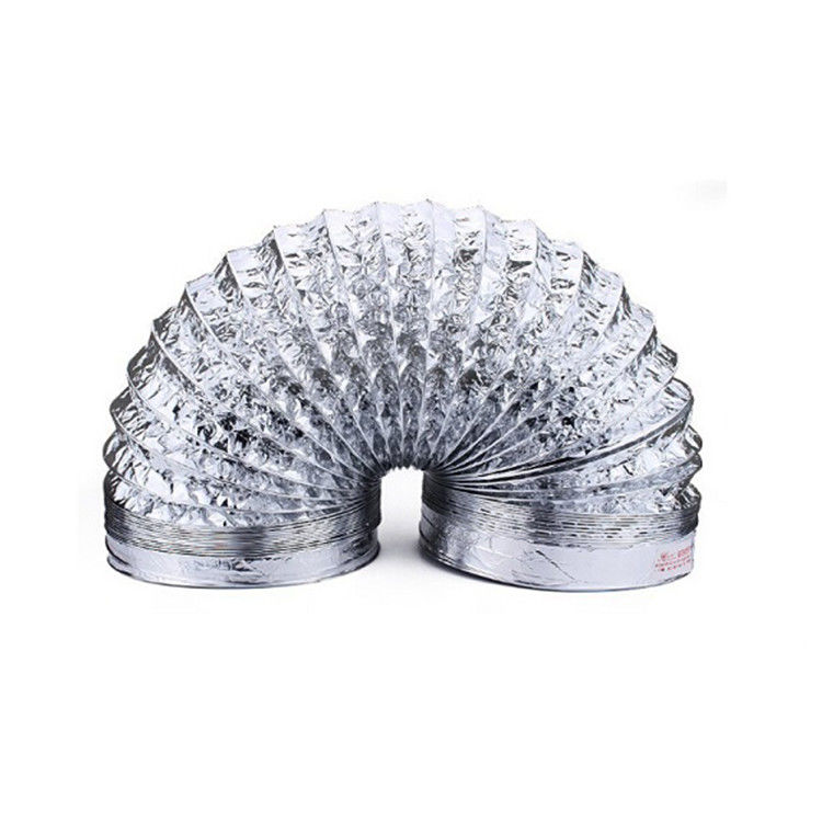 Flux de courant électrique en aluminium semi-rigide conduit flexible pour la climatisation 100-315 mm