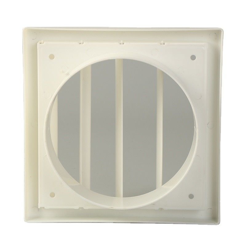 Logo personnalisé Air conditionné accessoires carrés fixes Louvre Grill pour ventilateur à débit axial