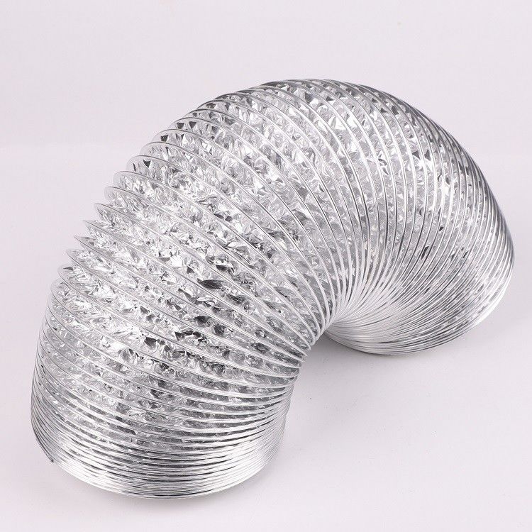 Duct flexible pour ventilateur d'échappement semi-rigide double double double double double couche unique AU blanc standard