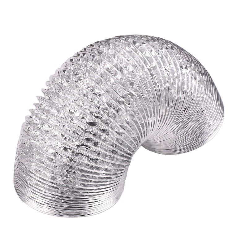 162-252 Quantité d'air Duct flexible semi-rigide pour la climatisation et le ventilateur à débit axial