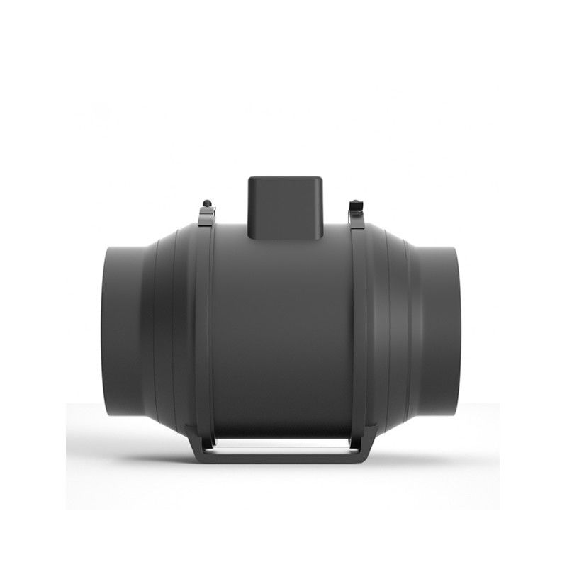 Design OEM Masse noire silencieuse ventilateur à conduit d'extraction en ligne à air frais