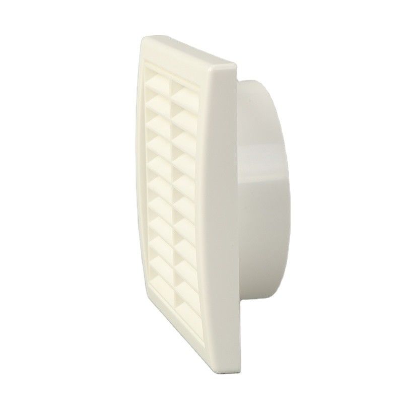 240V AC 100/125/150mm Ventilateurs conduits ABS PP PC Ventilation en plastique ronde grille à oeuf
