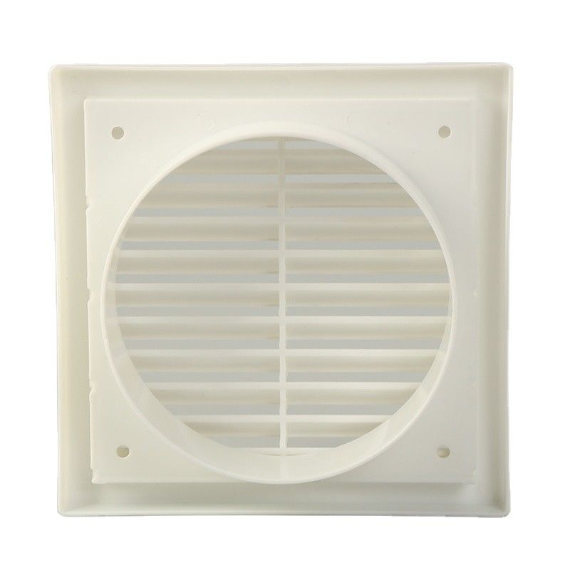 Grille d'air ronde pour système de climatisation diffuseur de plafond en aluminium blanc pour climatisation