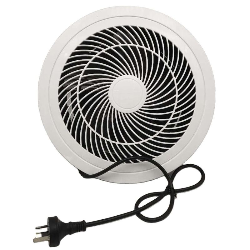 Ventilateur d'échappement de plafond de 200 mm à 250 mm sur mesure avec lumière LED OEM / ODM