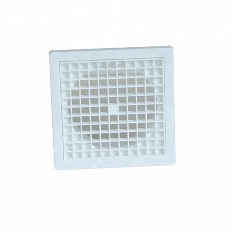 Grille à gravité en plastique de type courant électrique 23-65 mm CA pour la circulation de l'air HVAC