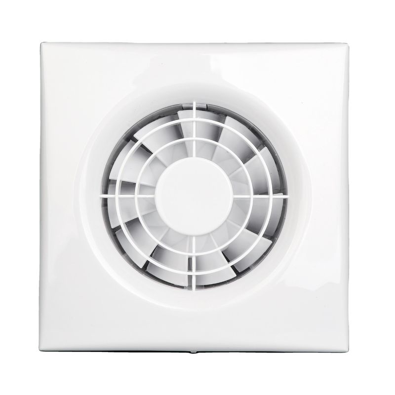 Ventilateur à débit axial monté sur le mur de la salle de bain pour la ventilation de la salle de bain