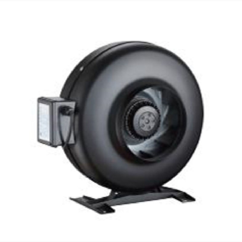 Logo personnalisé Ventilateur d'écoulement axial de 4 pouces pour la ventilation d'air en ligne dans les conduits circulaires