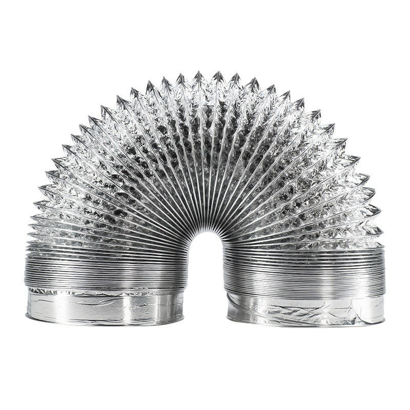 Duct d'isolation flexible en aluminium pour les équipements OEM/ODM et de couleur blanche