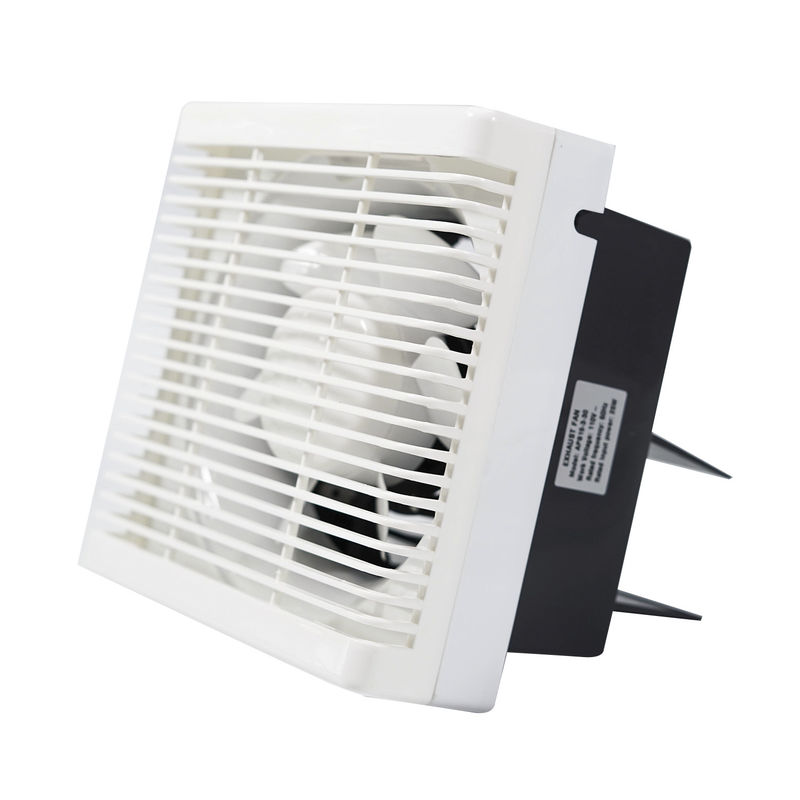 Ventilateur d'échappement de salle de bains monté sur fenêtre avec câble de traction