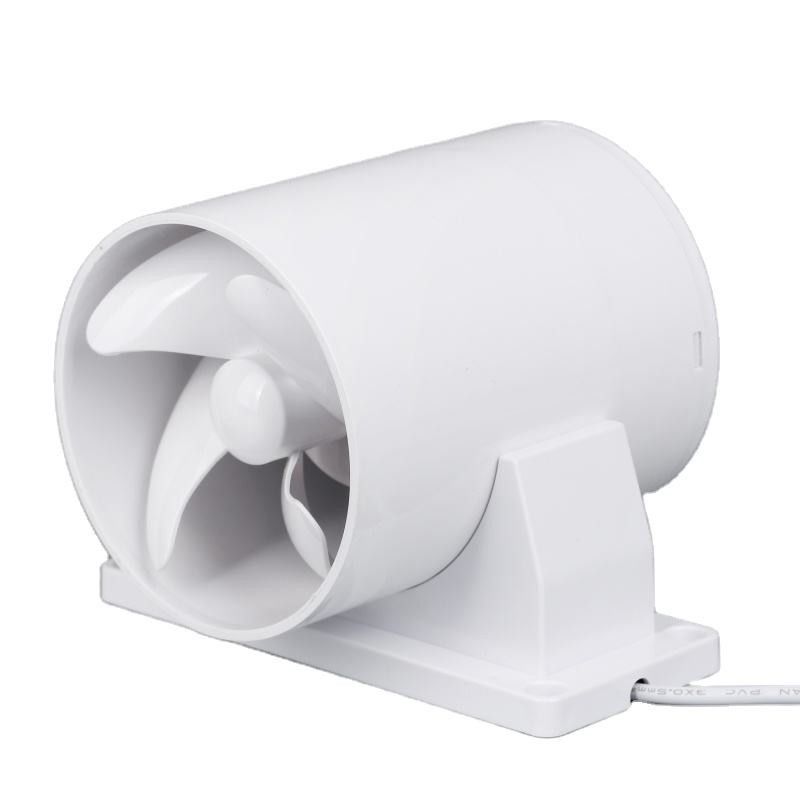 Ventilateur d'écoulement axiale de salle de bain et serre 4 5 6 pouces personnalisé en blanc