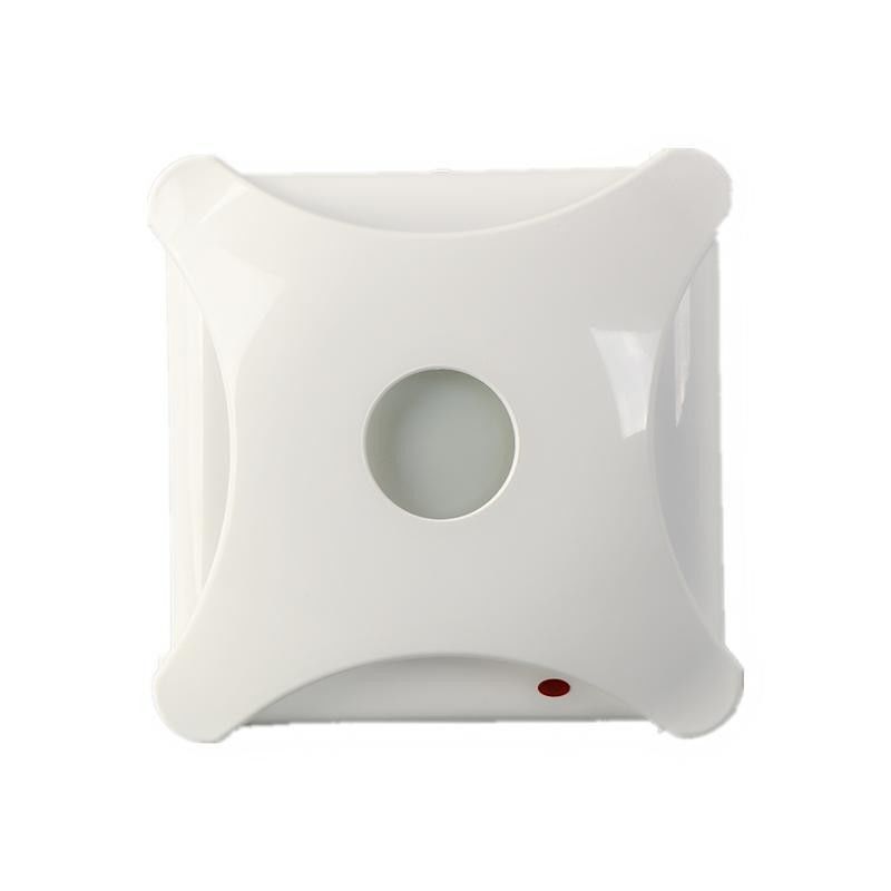 Ventilation de salle de bain à paroi de 100 mm carrés avec ventilateur à débit axial ultra silencieux à lumière LED