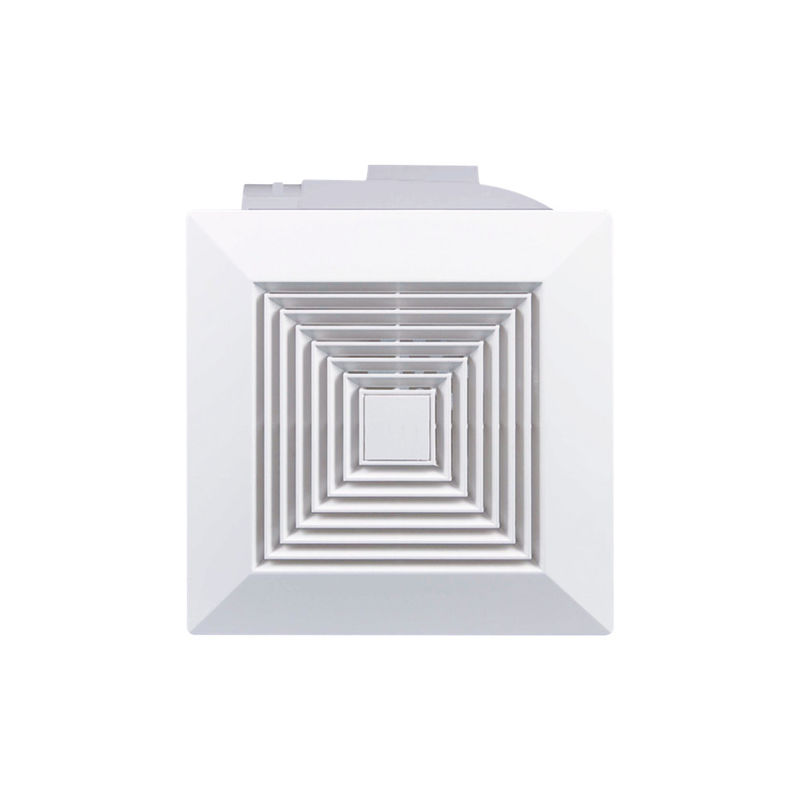Type de toit de serre Ventilation 100 mm Blanc Silent Ventilateur d'échappement mural monté avec amortisseur